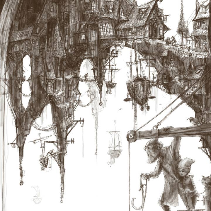 Mark Ludy Art Books & Games - Wholesale Art Print - Tinkerton Falls | Artist Signed Artwork3