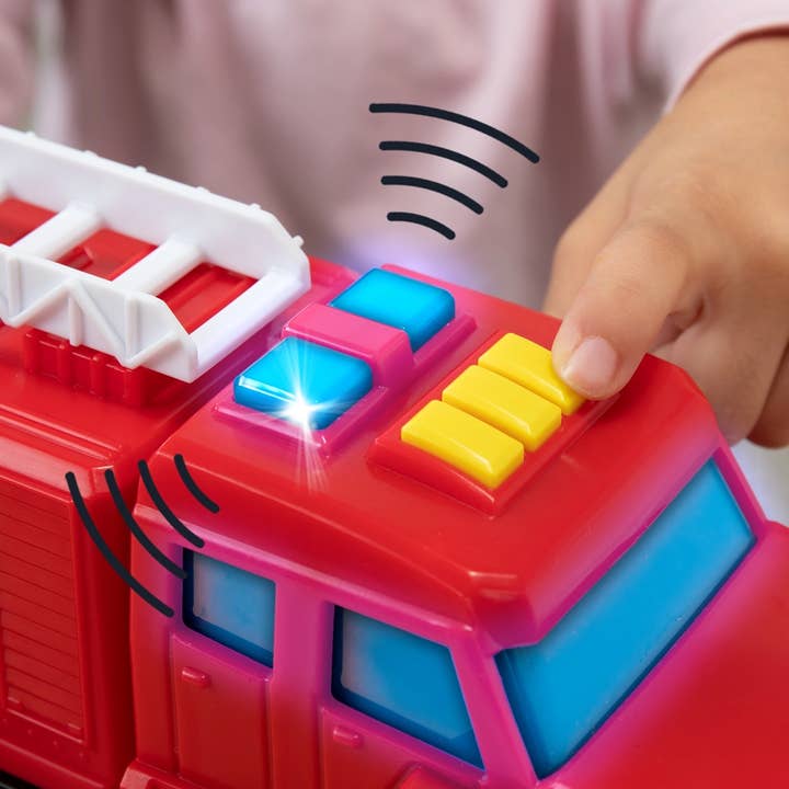 Basic Fun! UK – wholesale Toy car/truck – Child – Tonka Mega Lights And Sounds - Fire Truck Solid Pack