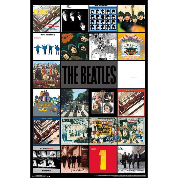 Scorpio Posters - Wholesale Poster - Beatles Albums Poster - 24" x 36"