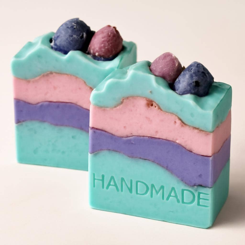 Priscila Leen Arts at Florida Soap Candle - Wholesale Bar Soap - The Mermaid Home Soap cold process handmade seashell fun5