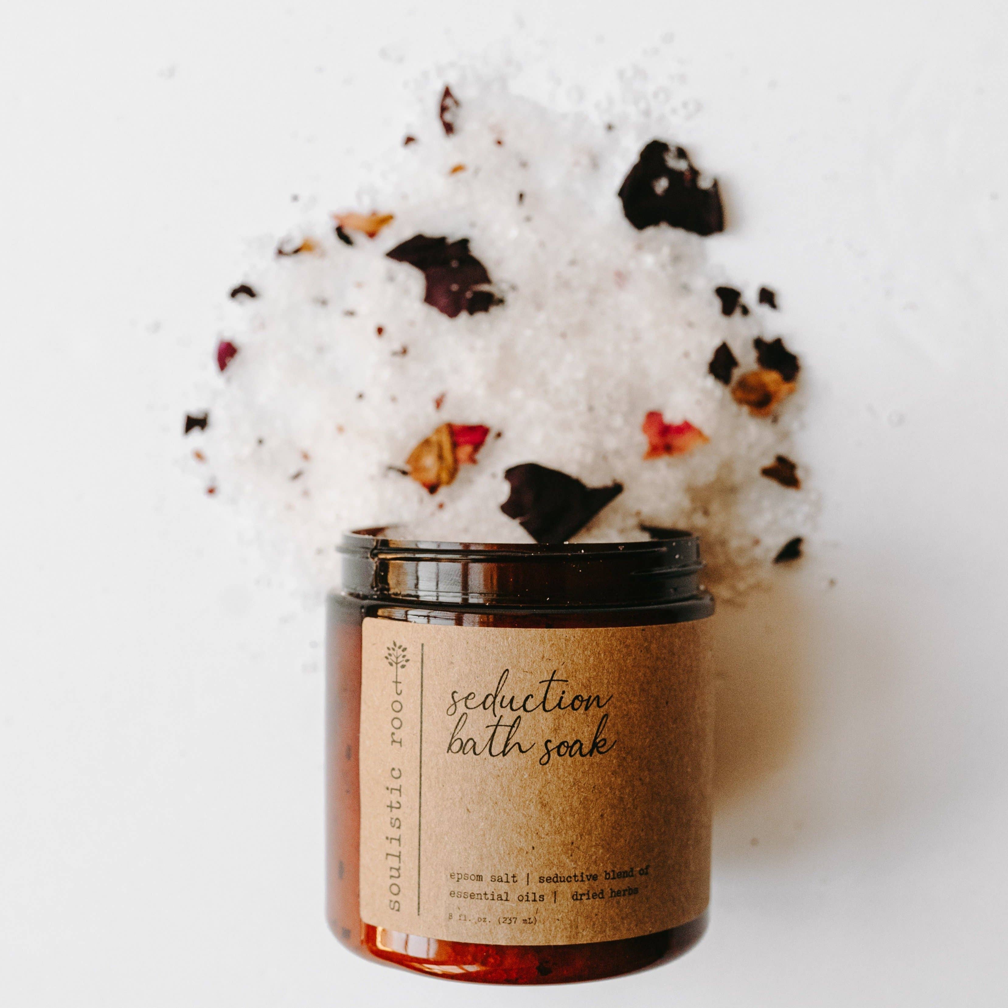Soulistic Root - Essential Oils & Self Care Gifts - Wholesale Bath Salts - Herbal Bath Salts | Made With Organic Herbs & Dried Flowers3