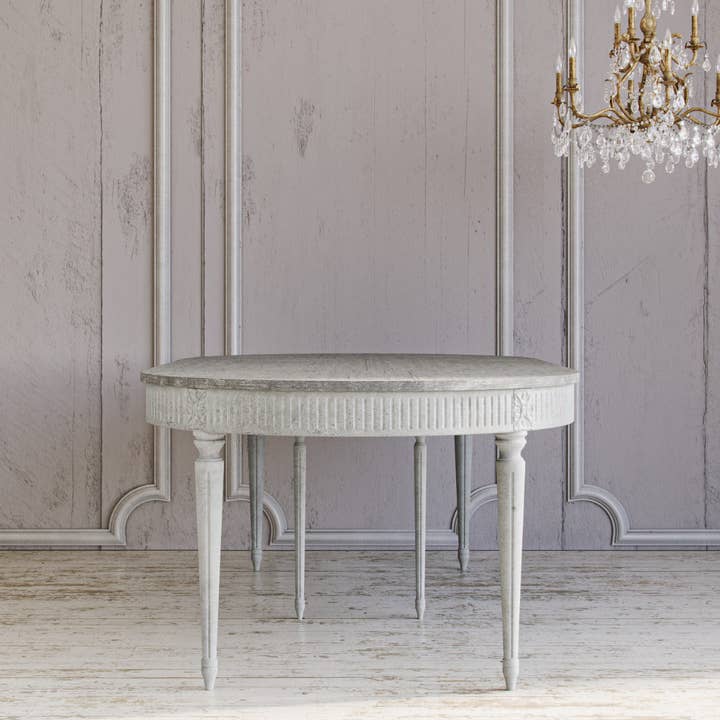 Manoir - Wholesale Side Table - Gustavian Dining Table (Extendable)3