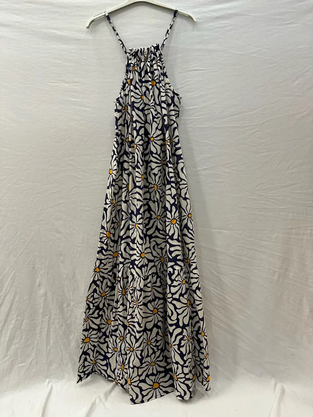 Mimi & Gogo - Wholesale Dress - Women's - Long Dress with Daisy Strap @6154_RLMargueritte8