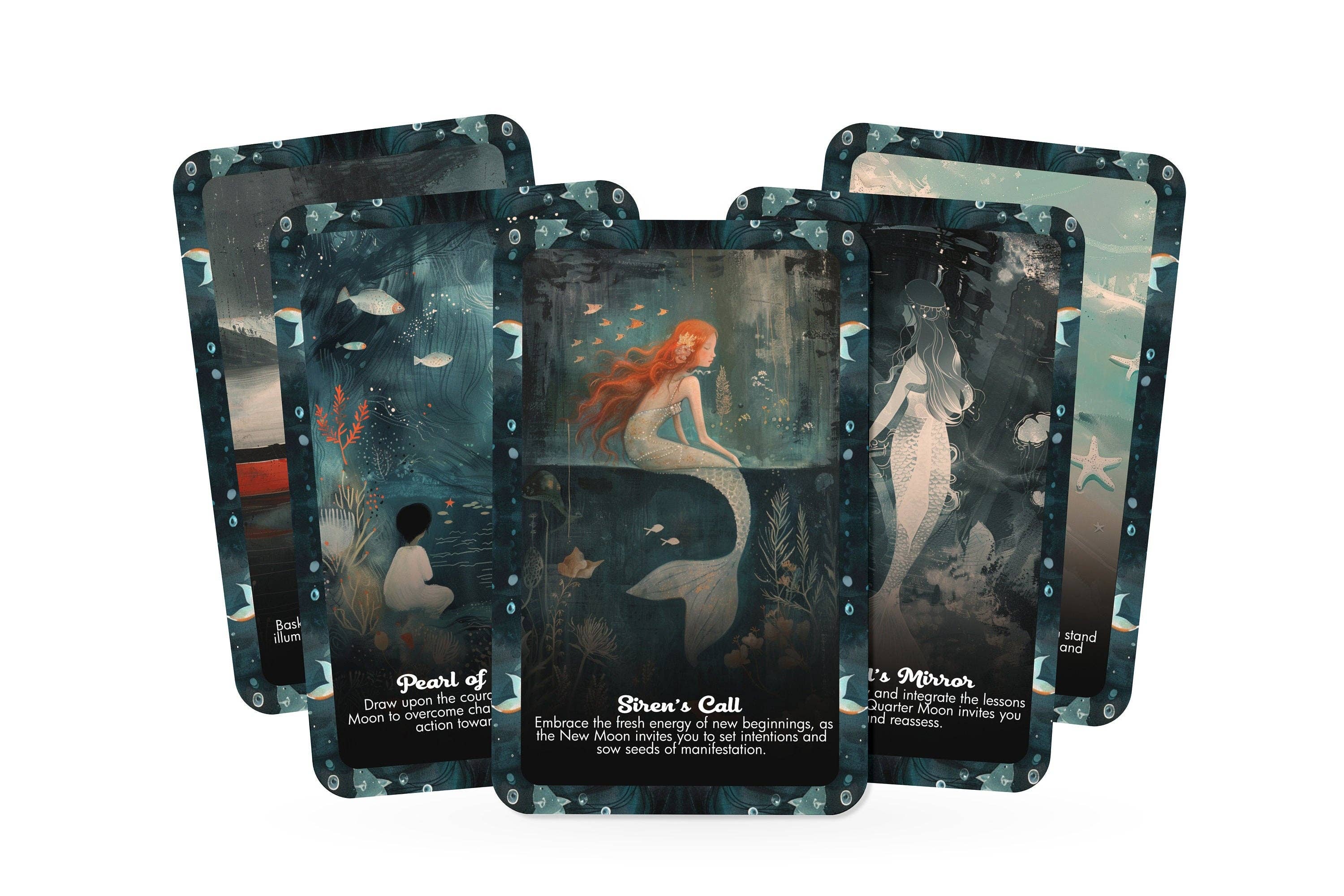 Ibiza Tarot USA - Vente Cartes de tarot - Sirènes et oracle magique de l'océan — La sérénité venue de la mer1