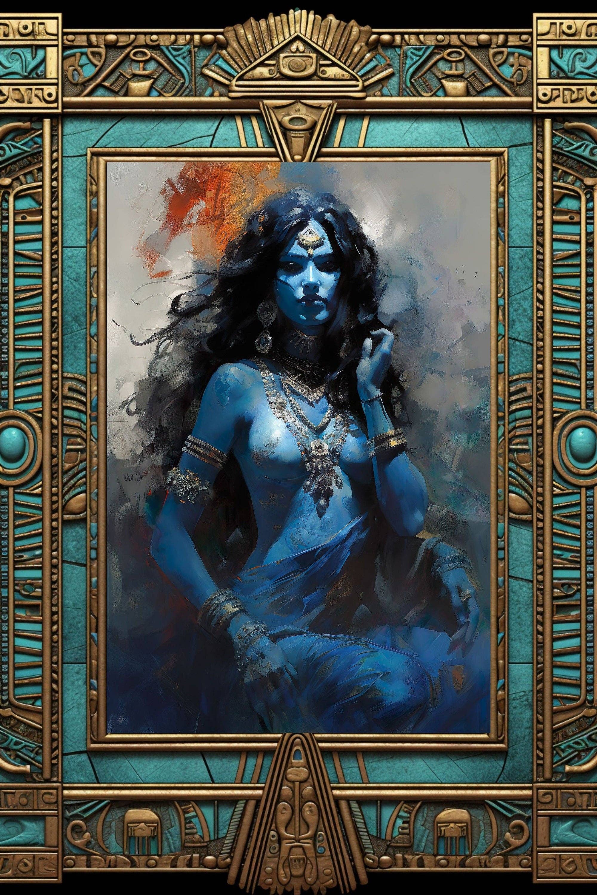 Ye Curiosity Shoppe - Wholesale Art Print - Kali Ma Art Print1