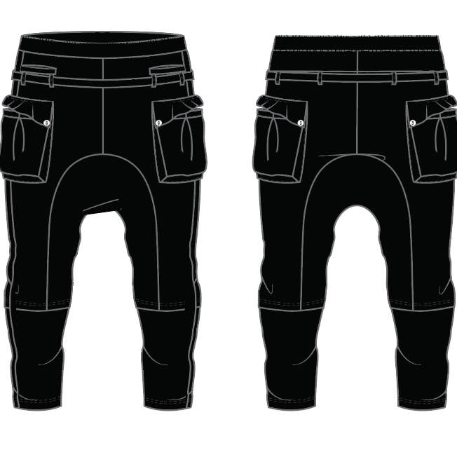 Pantalón The Balthazar - Negro para venta al por mayor de Sea of Sound