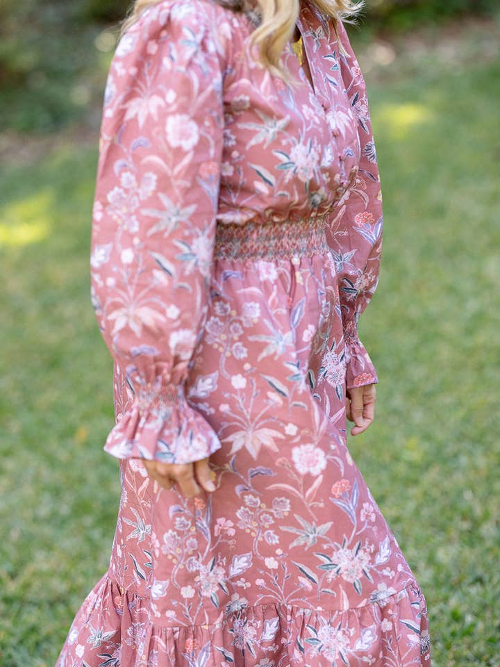 Krista Jurk in Field Botanical Rust voor wholesale door Sun House Children's