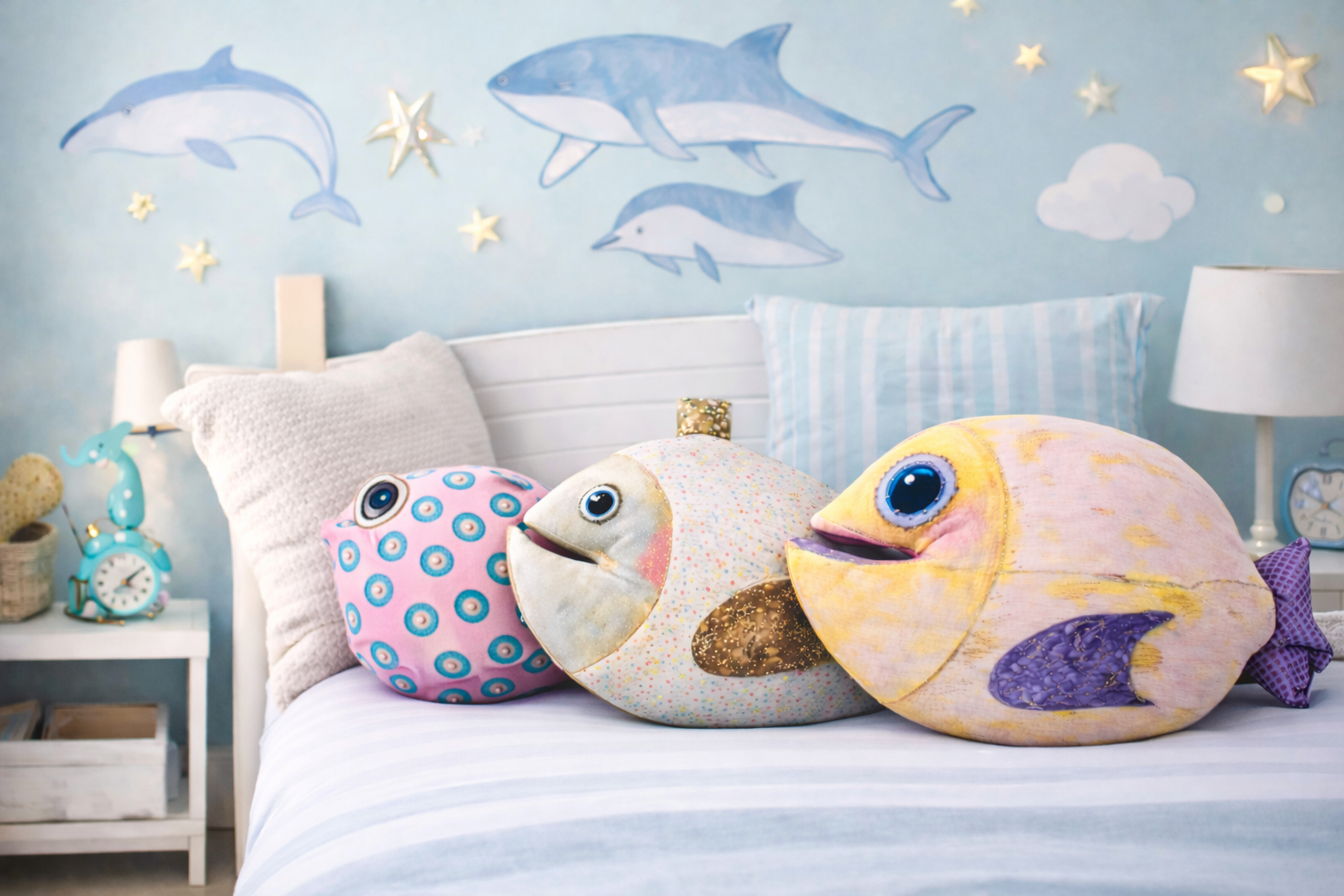 IPNG Design - Wholesale Throw/Decorative Pillow - Plush Fish-Shaped Decorative Pillow_Yellow4