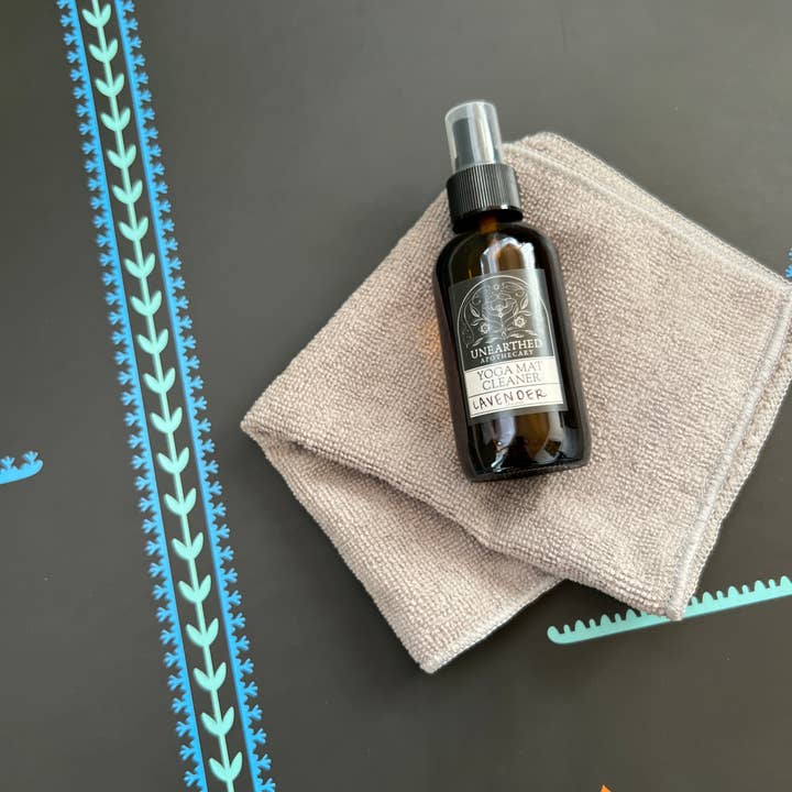 Unearthed Naturals - Wholesale Yoga Mat Cleaner - Yoga Mat Cleaning Spray 4 oz - Natural Cleaner Safe for Yoga5