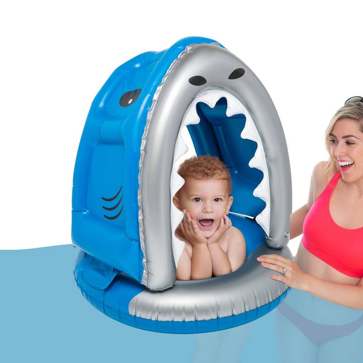 Shark Lil' Float with Canopy for wholesale by BigMouth Inc