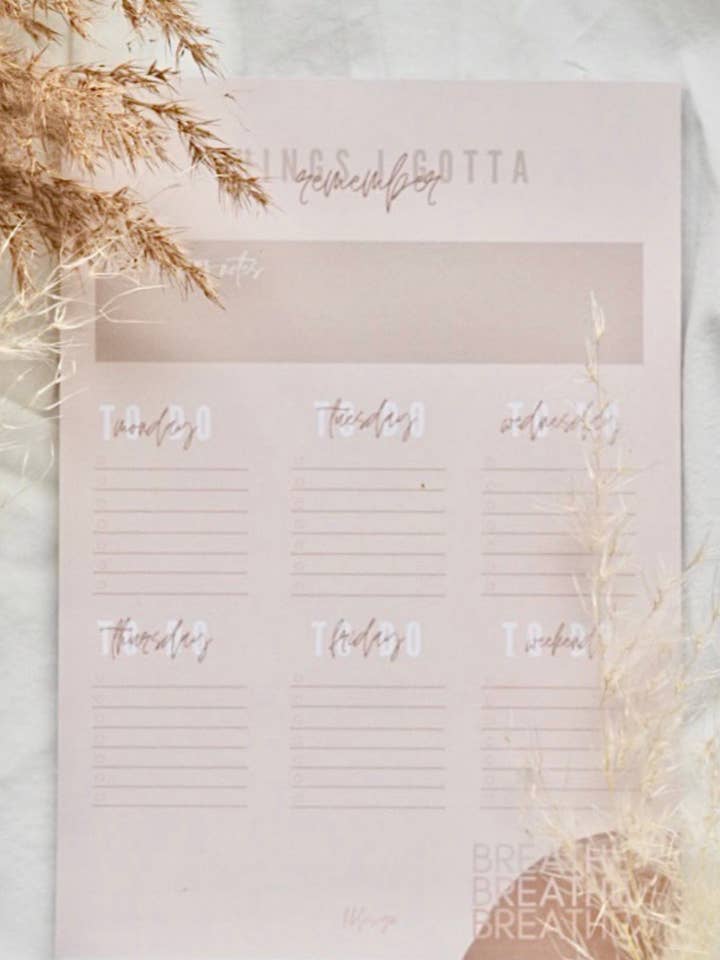 Bloc-notes « Things I gotta remember » pour la vente par LILDESIGN