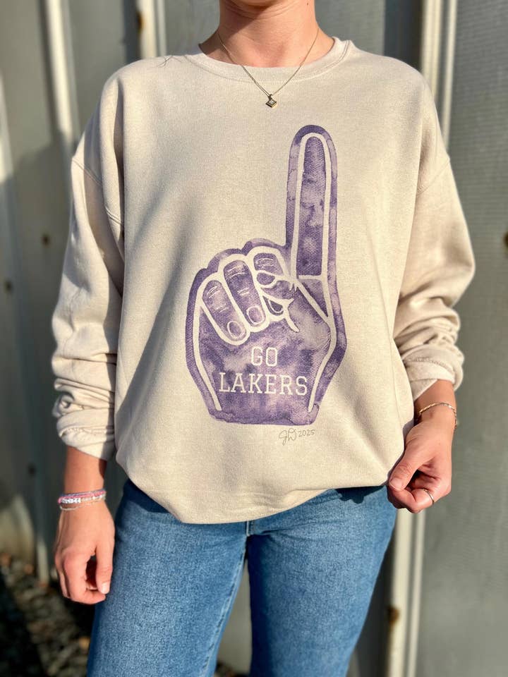 Sudadera con Cuello Redondo de Dedo de Espuma (Copia) for engroshandel hos Copper Owl