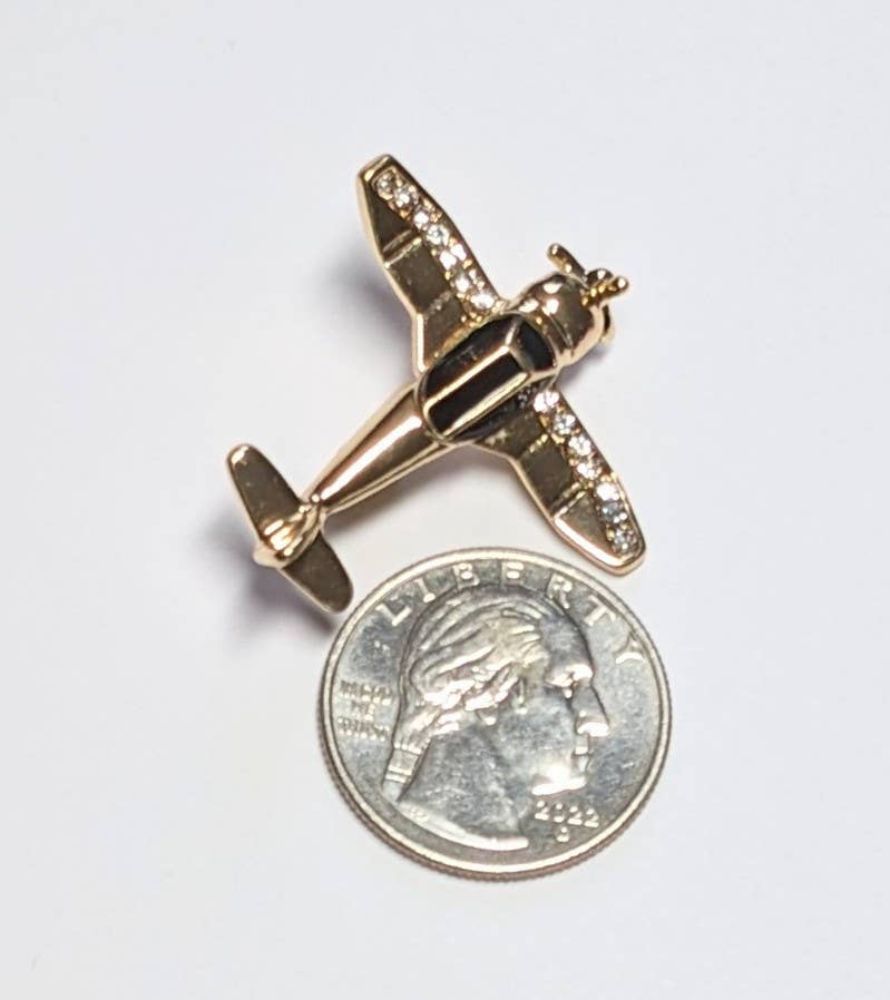 Fiona Accessories - Vendita all'ingrosso Spille - Flight Brooch Pin, accessorio per aeroplano1