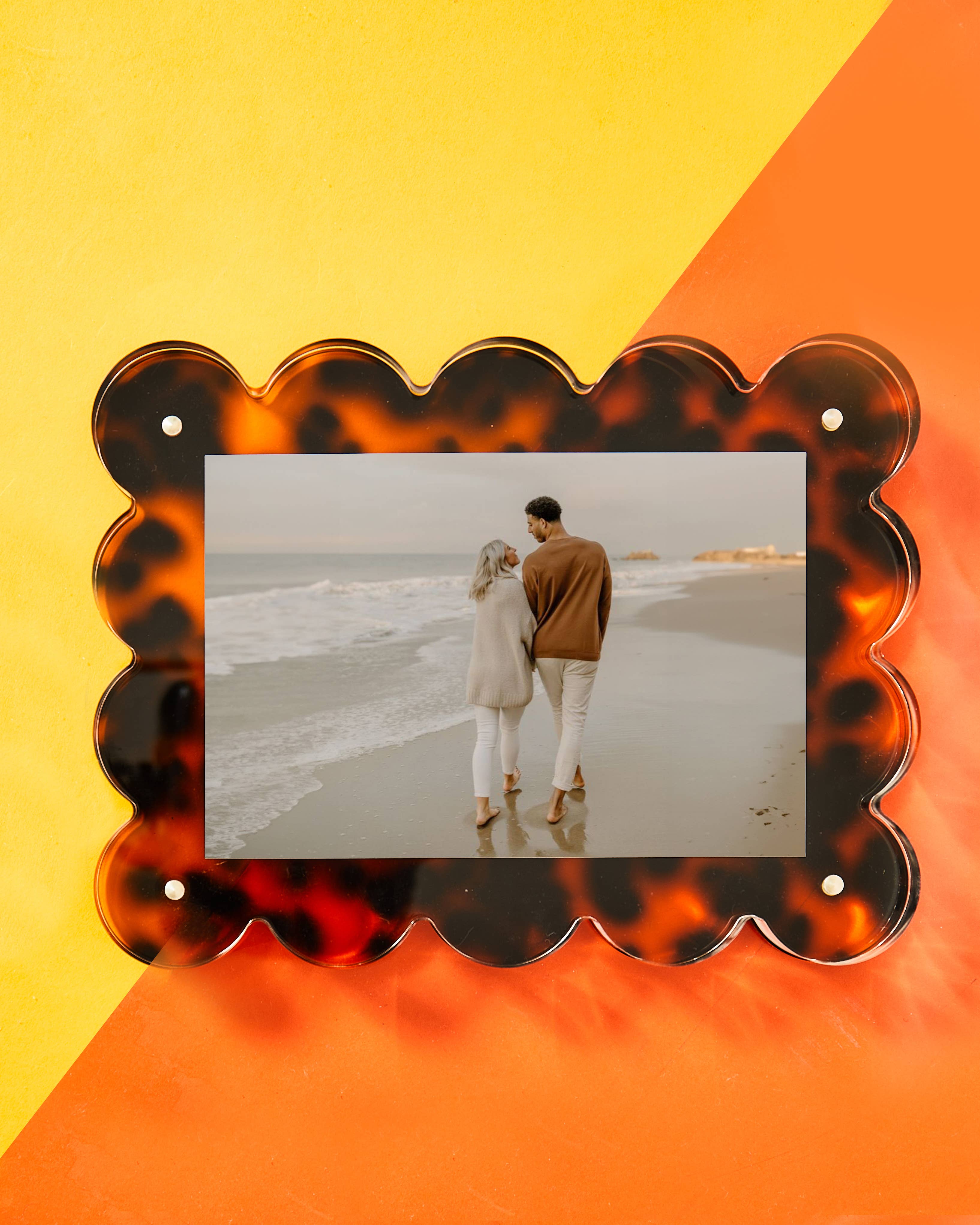 Tart By Taylor - Wholesale Picture Frame - Tortoise Acrylic Picture Frame5