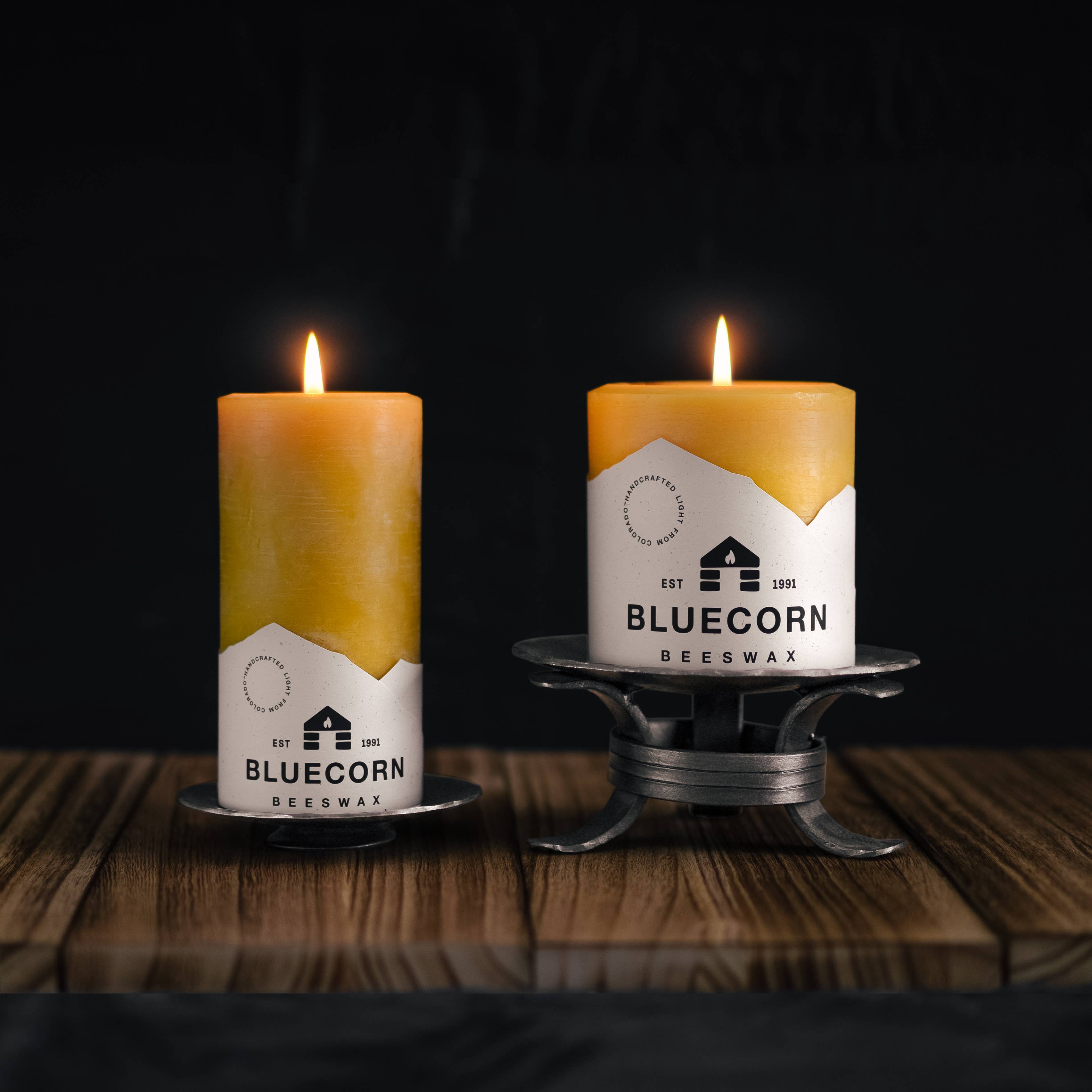 Bluecorn Candles - Vente Bougies piliers - Bougies Pilier en Cire d'Abeille Pure – Fait Main aux États-Unis15