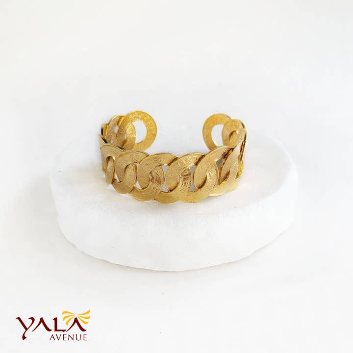 Coin Cuff Bracelet for wholesale by Yala Avenue