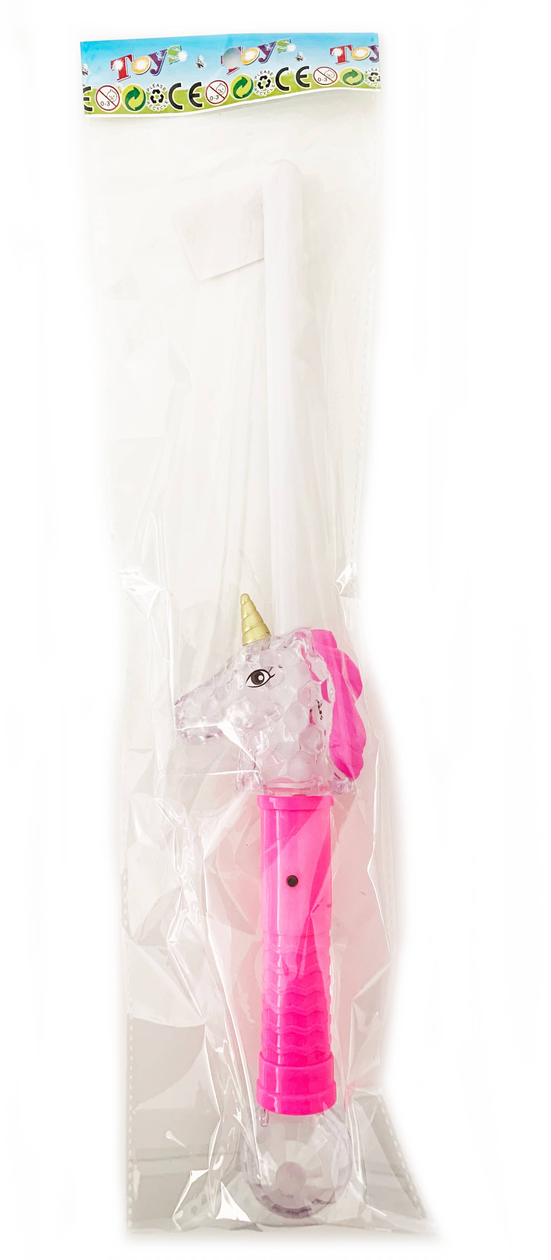 Perfect Holiday - Wholesale Light-Up Toy - Kids & Baby - Unicorn Light Up Wand - Assorted Colors
1