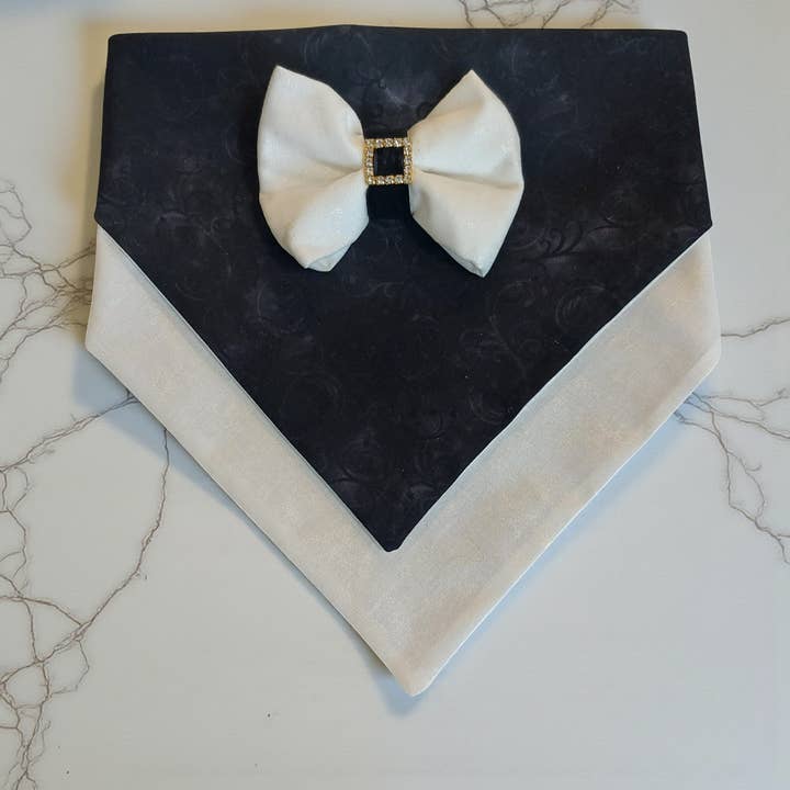 Black Tie Affair Double 'Dana Set for wholesale by Callies Place Pet Boutique