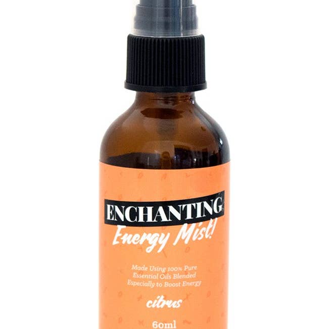 Brume d'énergie enchanteresse 60 ML pour la vente par Sacred Life Oils