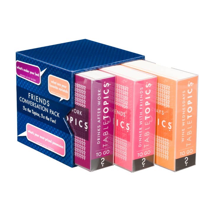 TableTopics - Wholesale Card Game - FRIENDS CONVERSATION PACK