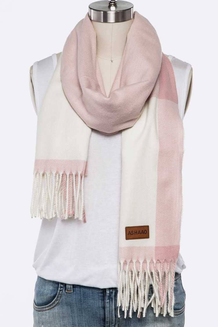 Artini Accessories - Wholesale Scarf - Women's - Super Soft Large Cashmere Blend Scarf11