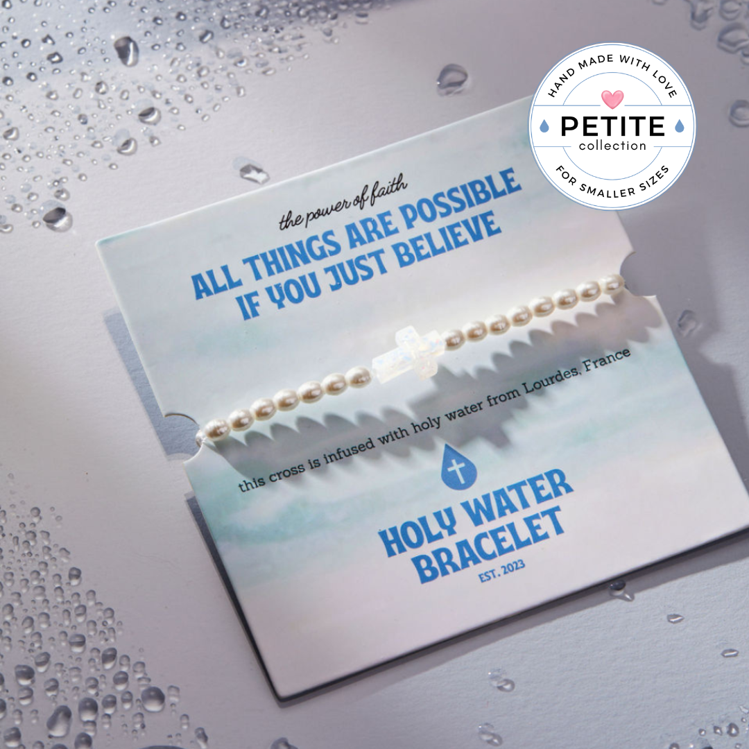 Holy Water Bracelet - Vendita all'ingrosso Bracciale con perline - BRACCIALETTO ELASTICO PICCOLO ACQUA SANTA2