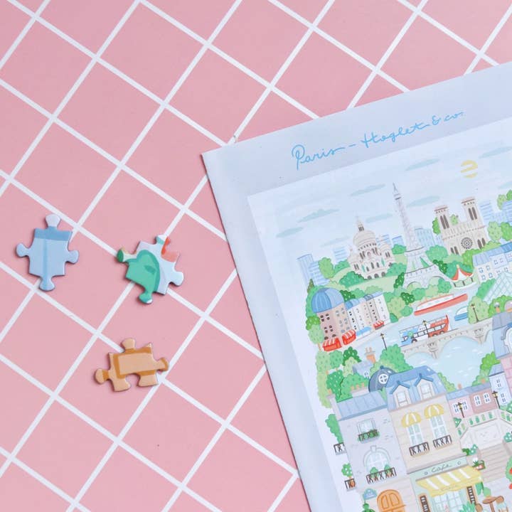 La Petite Épicerie - Wholesale Puzzle - Adult - Paris puzzle by Hoglet&Co - 1000 pieces3