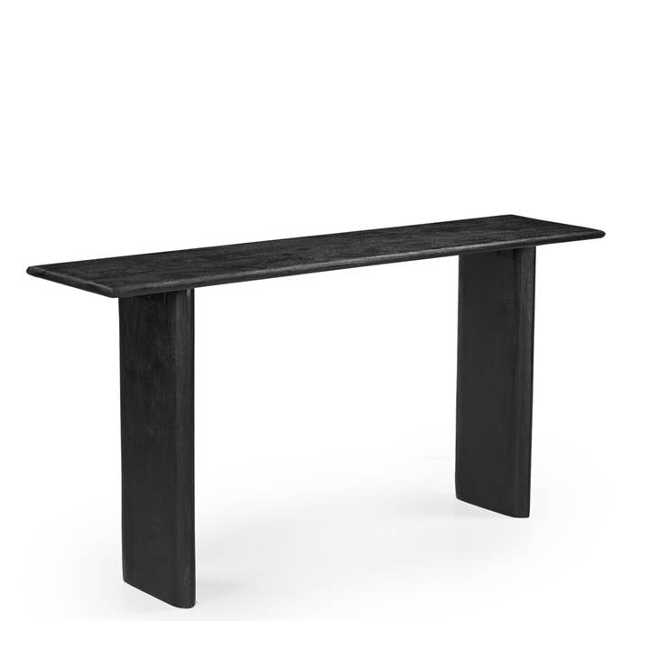 Grackle Solid Wood Console Table - Black for wholesale by Timbergirl