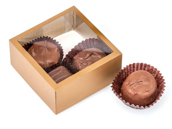 Nashville Wraps - Wholesale Chocolate Box - Clear Candy & Truffle Boxes1