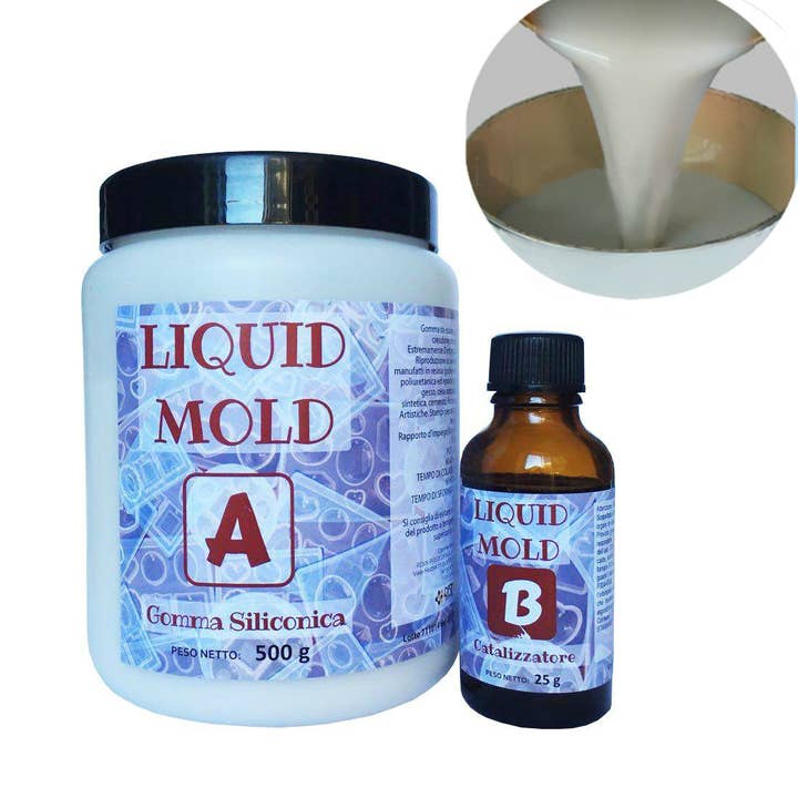 RESINPRO - Venta al por mayor Material para manualidades - Molde líquido — caucho de silicona (20 orillas)