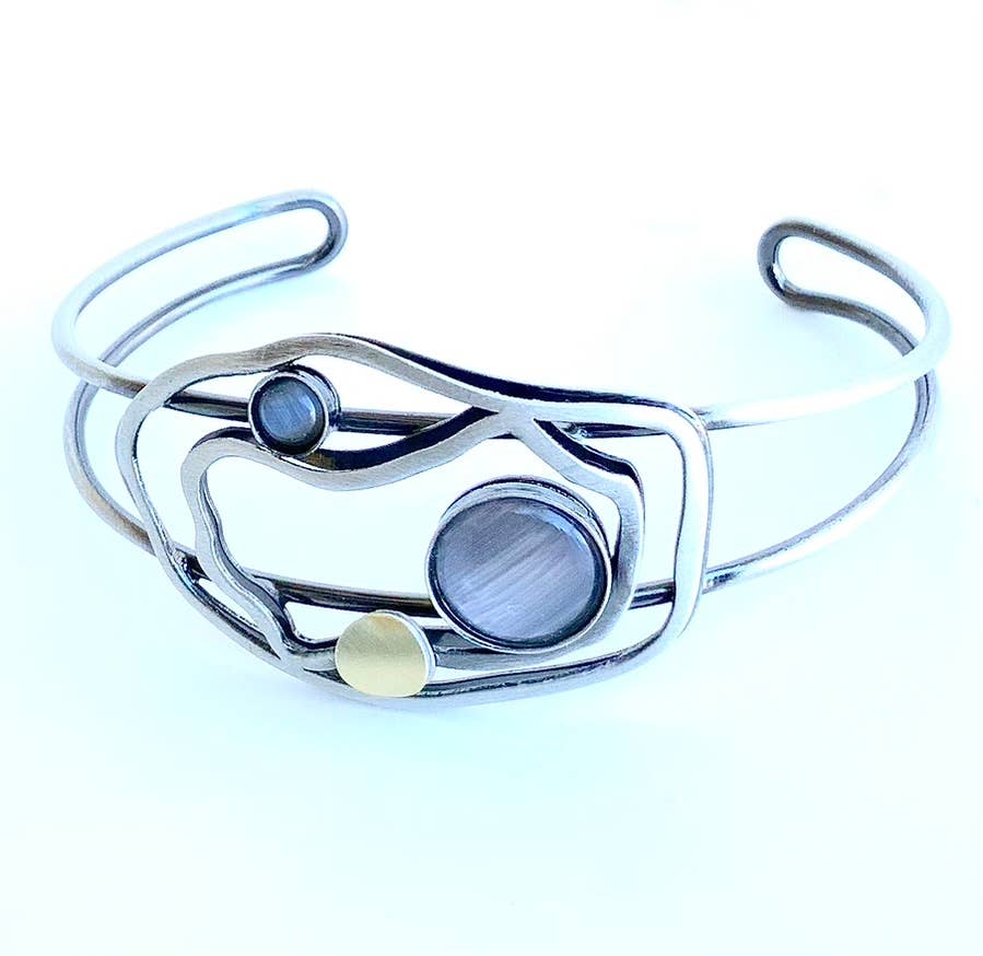 Christophe Poly / Crono Design - Vente Bracelet manchette - BRACELETS (B) - Manchette en fil en tailles 1 et 2, toutes deux ajustables47