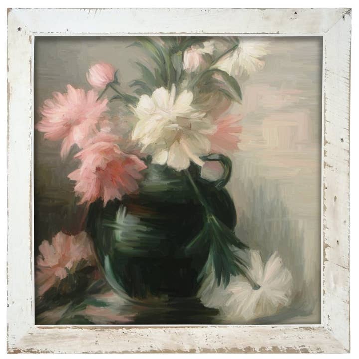 ginger blue - Wholesale Art Print - Vase of Flowers