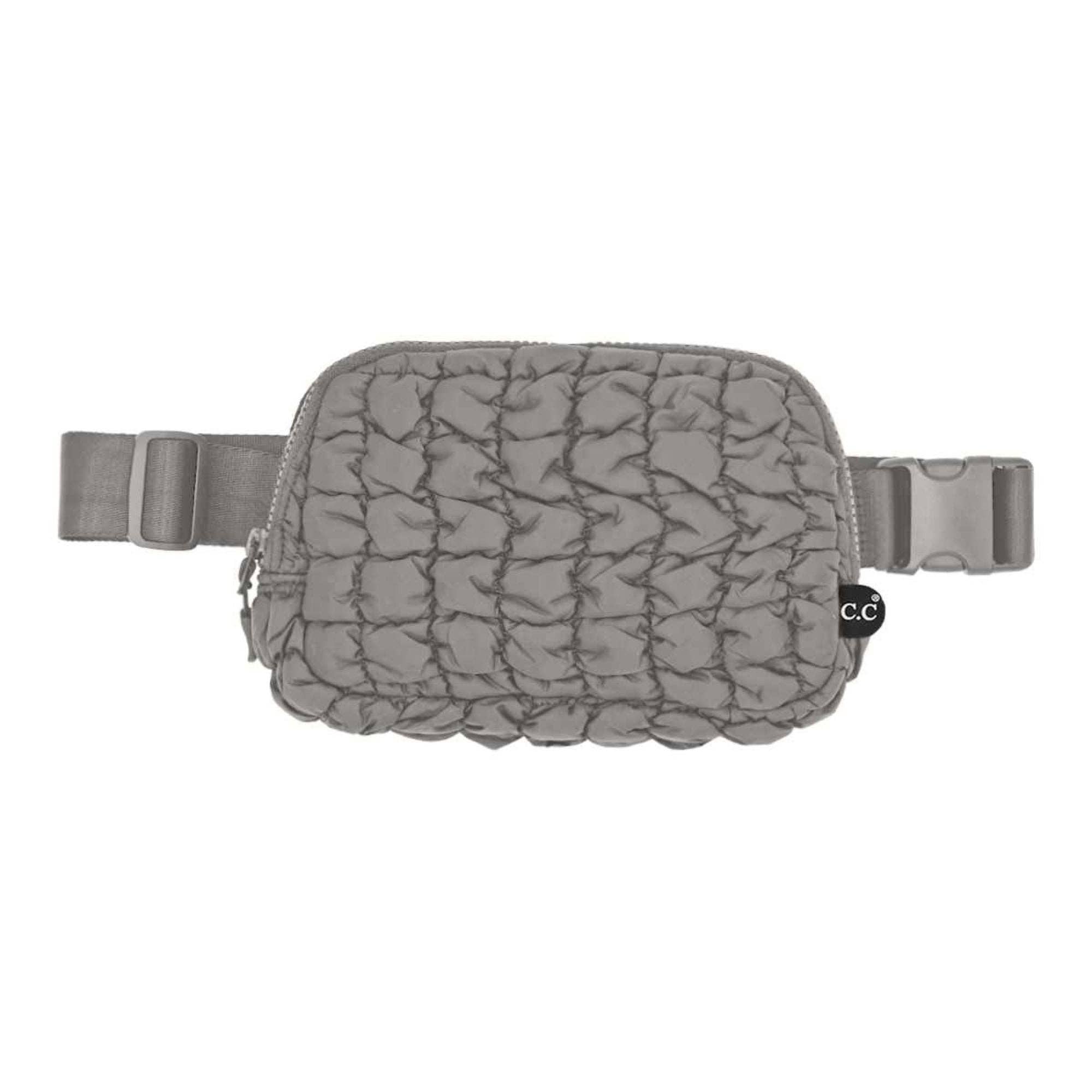 MiMi Wholesale - Wholesale Belt Bag - Women's - BGS0064 Tina Puffer Quilted Fanny Pack1