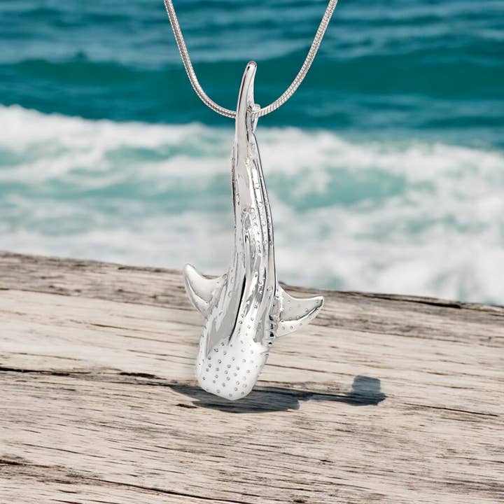 Big Blue by Roland St John - Wholesale Pendant/Charm Necklace - Whale Shark