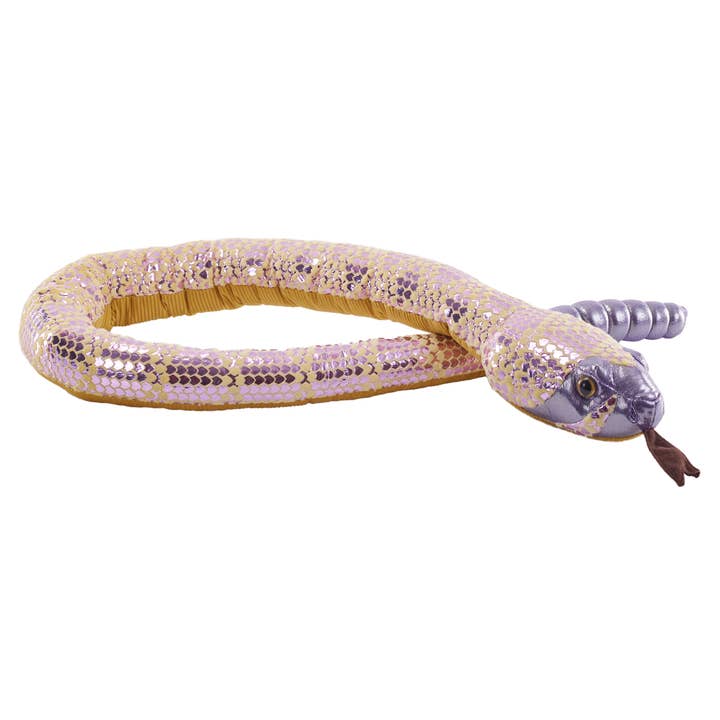 Foilkins-Snake Rattlesnake Stuffed Animal 54" for wholesale by Wild Republic