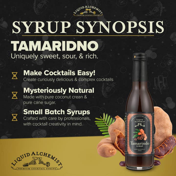Liquid Alchemist Syrups - Wholesale Cocktail Mix/Syrup - Tamarindo Cocktail Syrup1