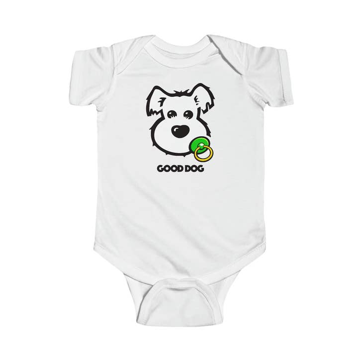 Good Puppy Infant Onesie for wholesale by Good Dog Activewear