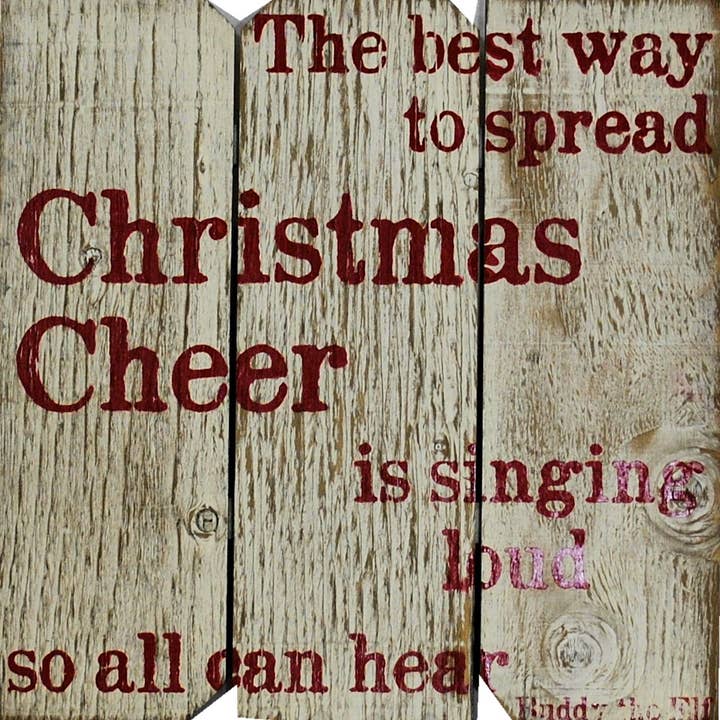 16 X 16 the Best Way to Spread Christmas Cheer... for wholesale by Boulder Innovations