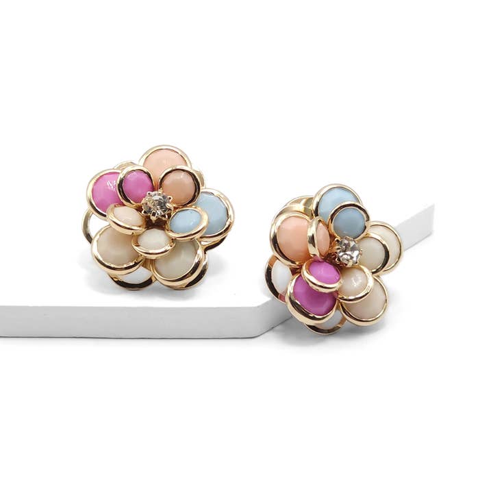 Candy Bloom - Multi Earrings for wholesale by Sunset Marsh LLC