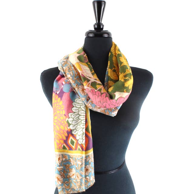 Pretty Persuasions - Wholesale Scarf - Women's - S23046 Montego View Lightweight Scarf6