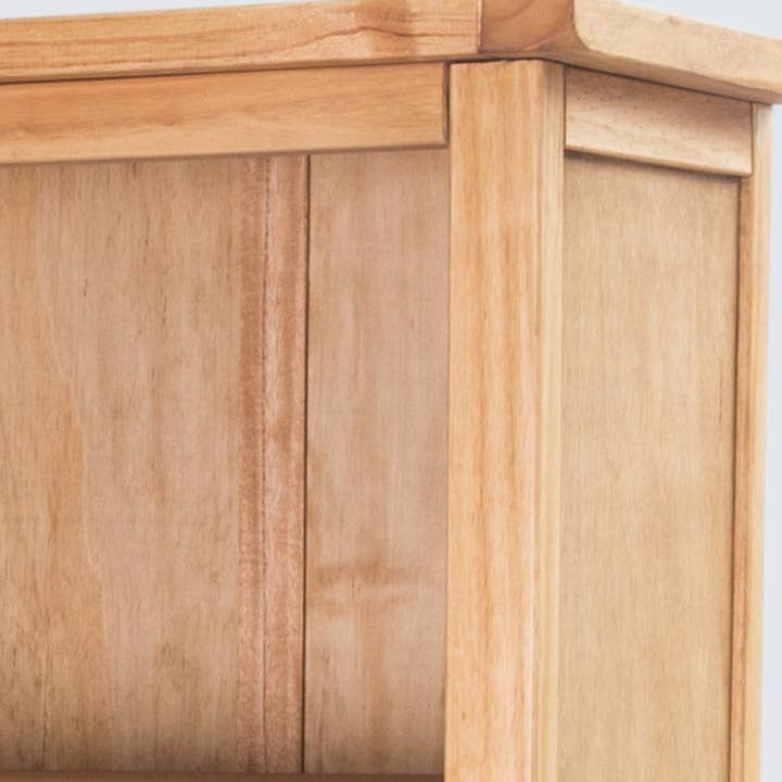 Greener Valley Trading - Wholesale Bookcase - Arise-Sun Solid Wood Tall Bookshelf2