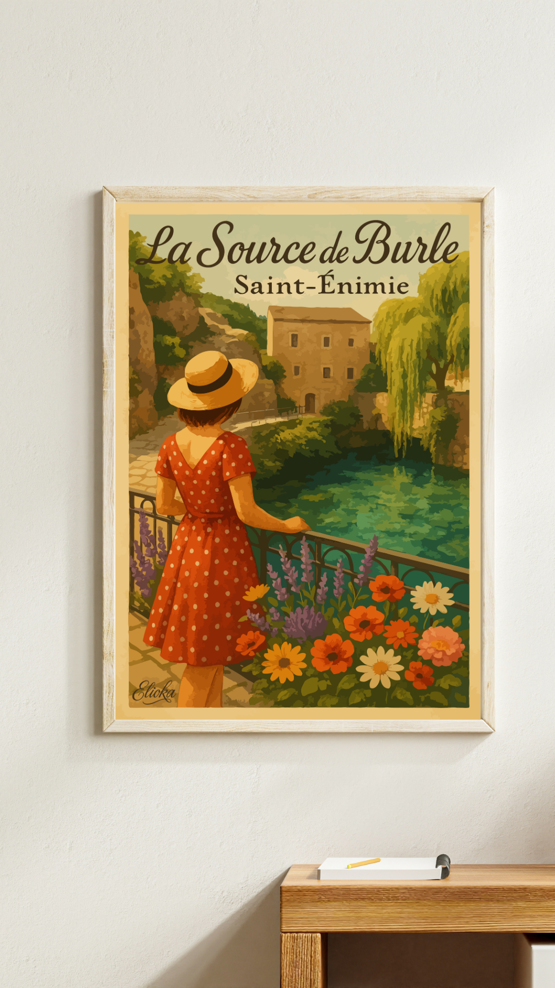 ELIOKA - Wholesale Poster - Saint Enimie Show "The Source of Burle"1