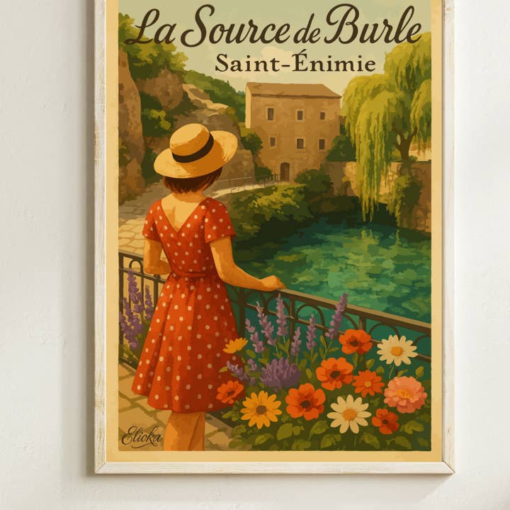 ELIOKA - Wholesale Poster - Saint Enimie Show "The Source of Burle"1