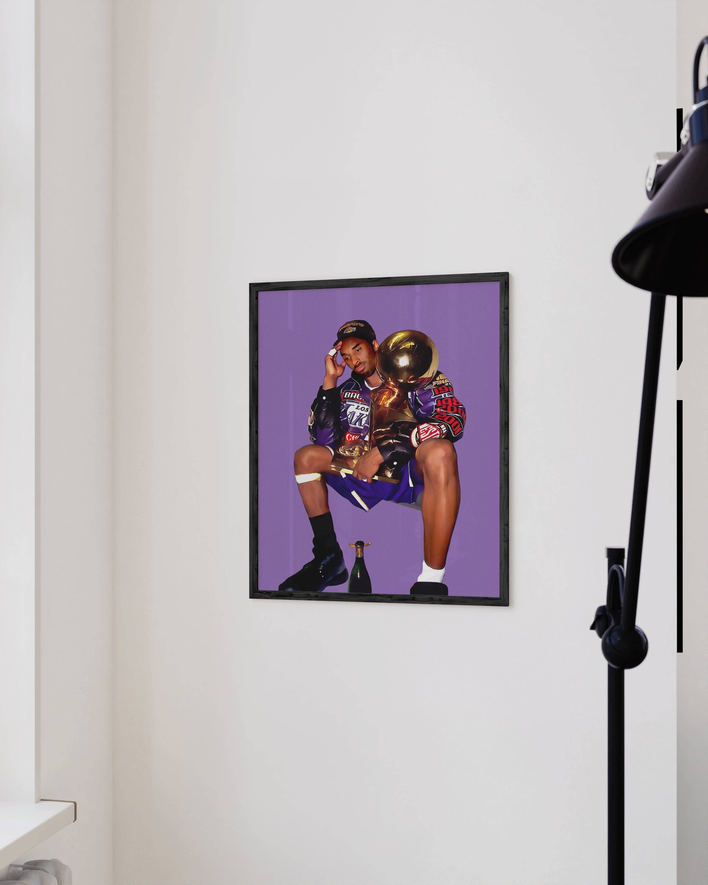 Haus and Hues - Wholesale Art Print - Kobe Bryant2