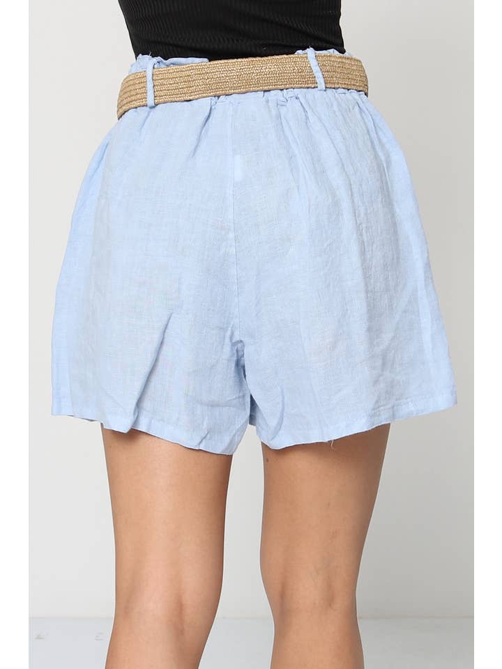 LÉA & LUC - Wholesale Shorts - Women's - 100% linen shorts REF. 505751