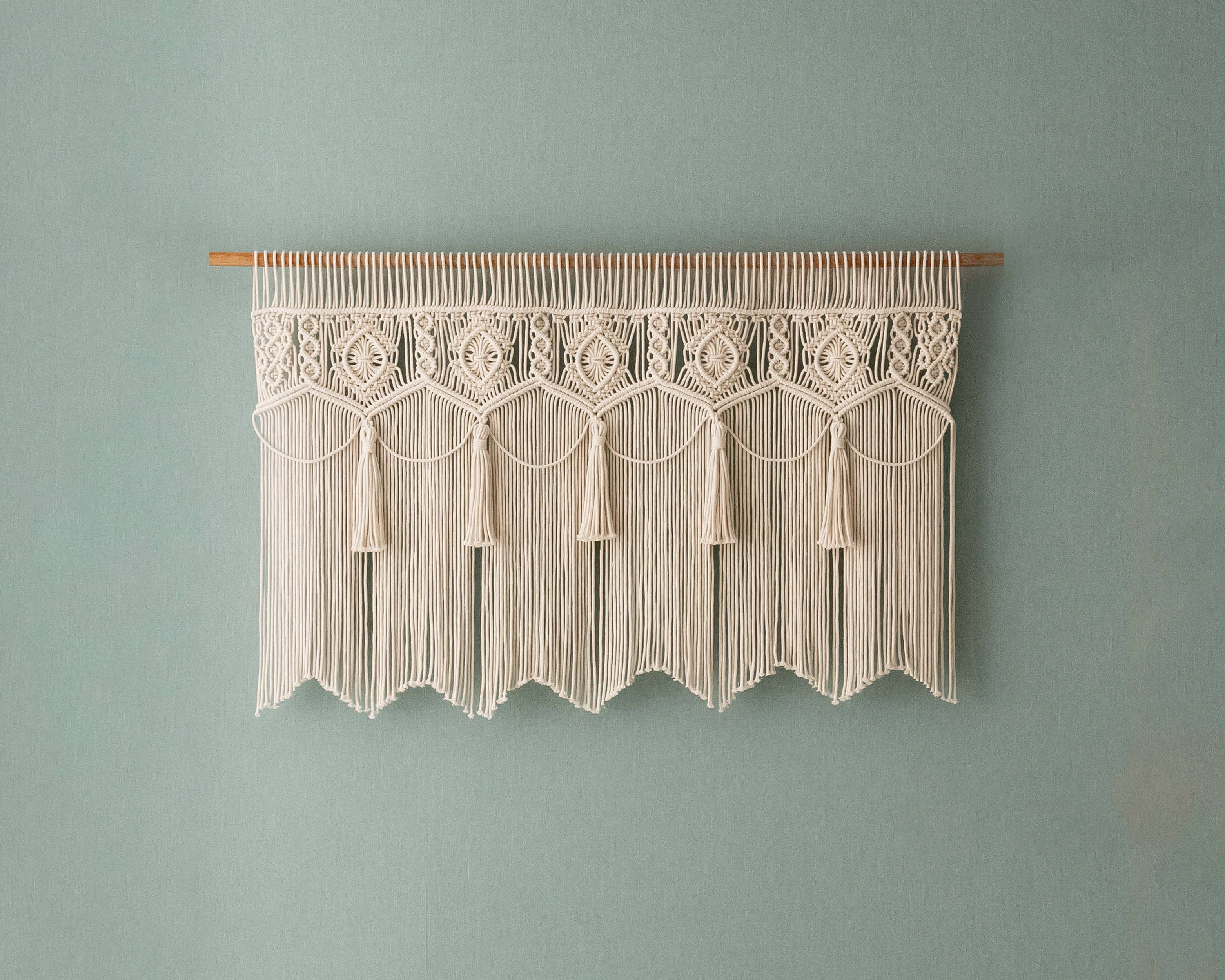 HeartCrafted - Wholesale Curtain - Macrame Curtain C137