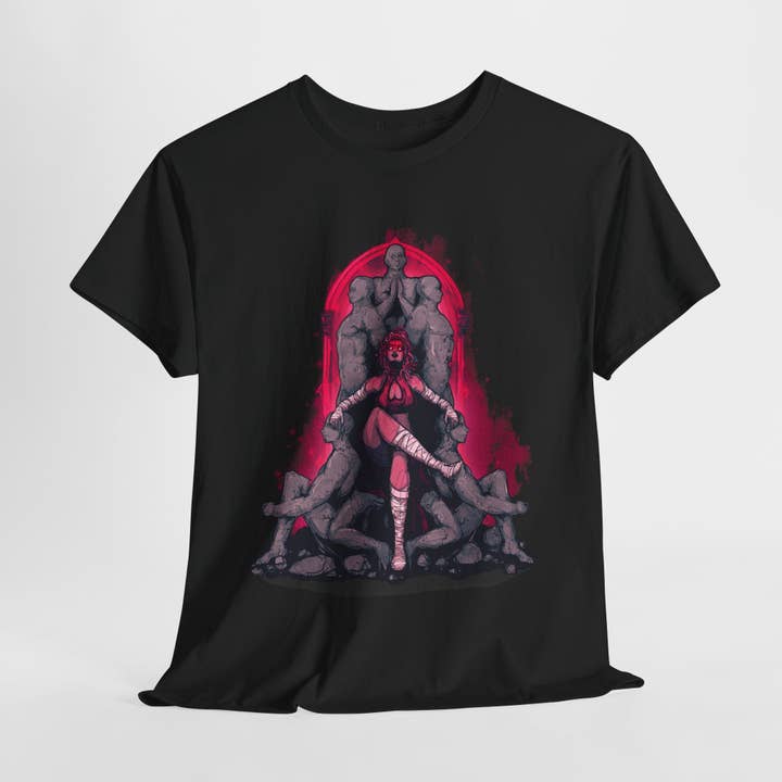 Camiseta de Algodón Pesado Unisex Medusa para venta al por mayor de LVB Art