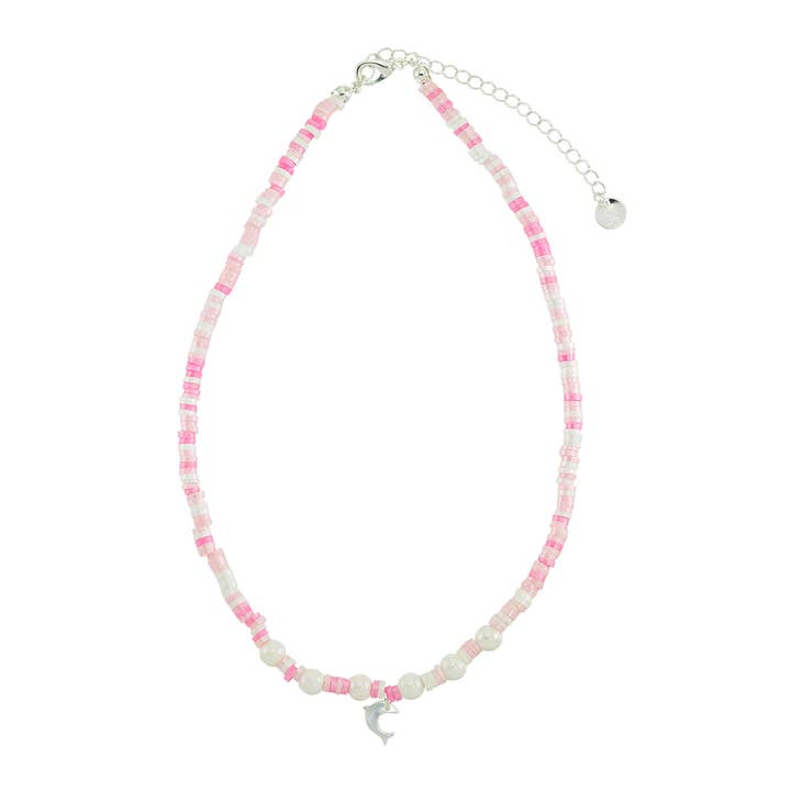 Collar de medusas de Fimo perlado-12 unidades para venta al por mayor de World End Imports Jewelry & Gifts