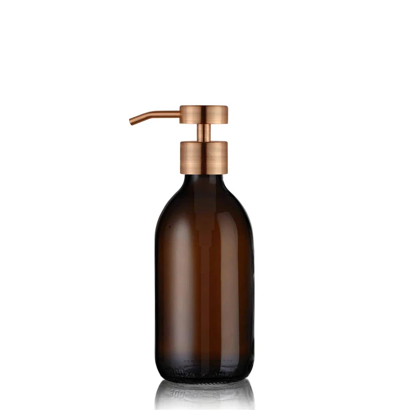 Little Pots – wholesale Tvåldispenser – Tvåldispenser i bärnstensfärgat glas med pump i rostfritt stål14