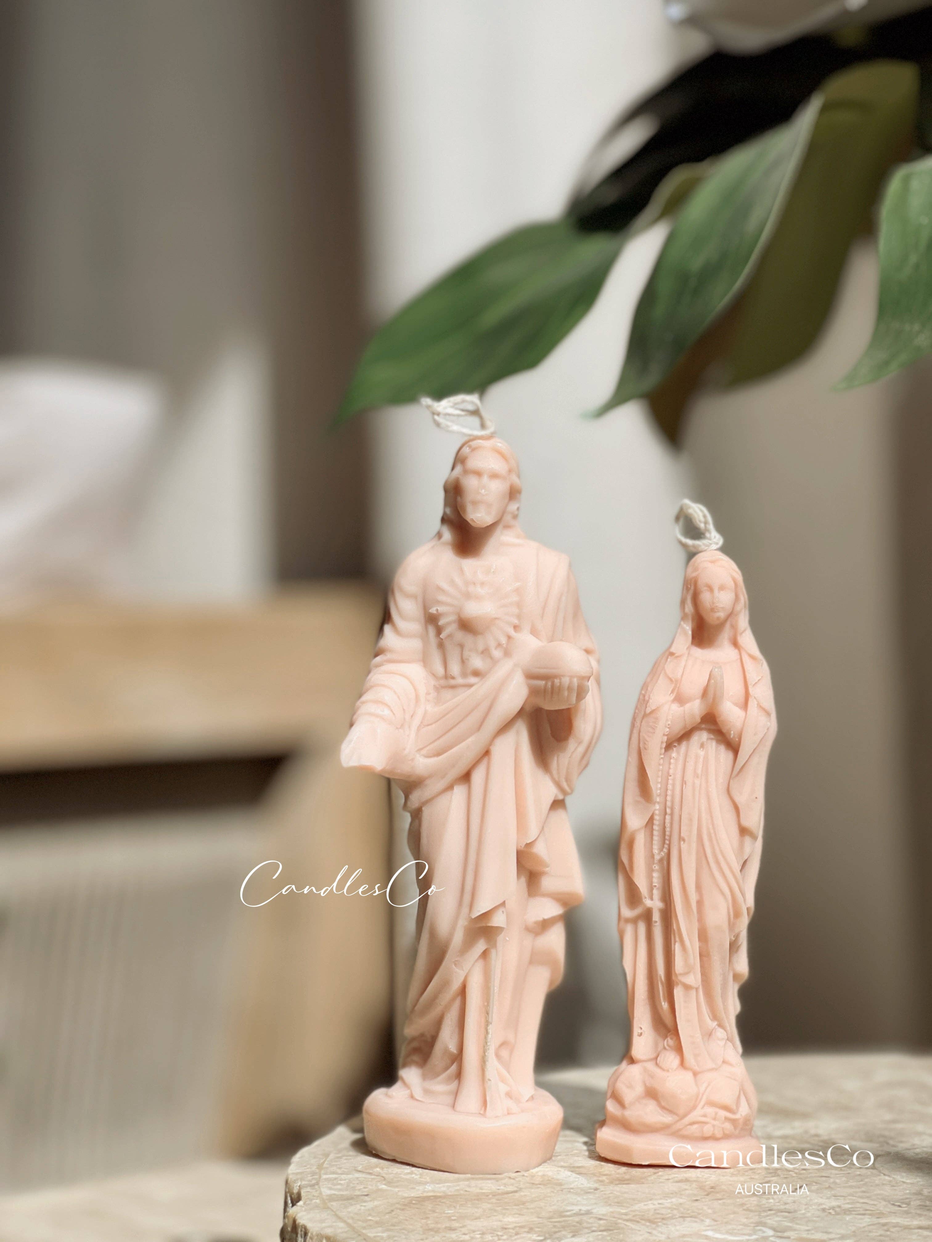 CandlesCo Australia - Wholesale Novelty candle - Jesus and Mary Statue6